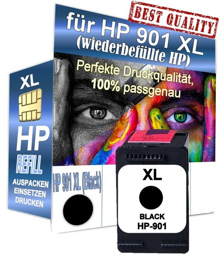 Druckerpatrone für 901 - für, hp