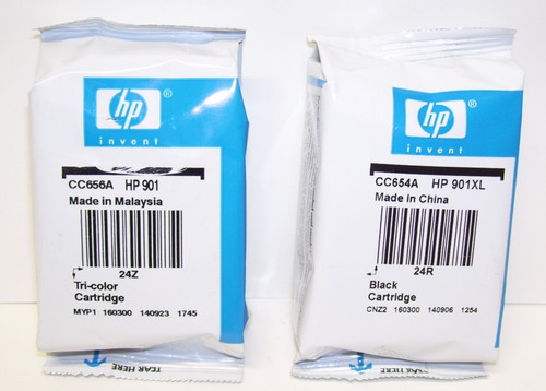 Original ink 901xl black - hp,