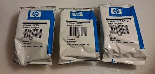 Lot genuine hp - lot, 901xl