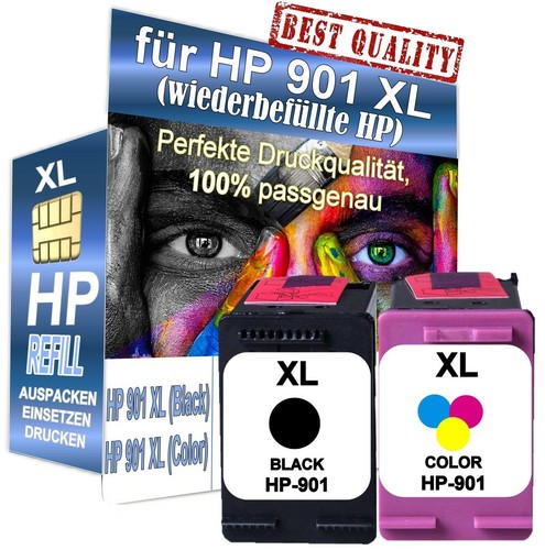 Druckerpatronen für 901 - für, hp