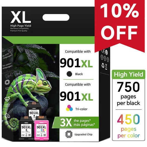 901xl ink cartridges for - 901xl, hp