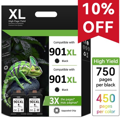 901 ink cartridges for hp - 901,