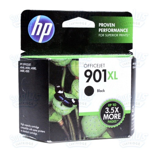 Genuine 901xl black ink - genuine,