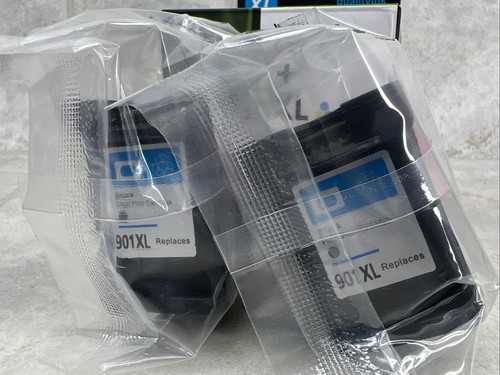Black 901xl ink cartridges - 2x,