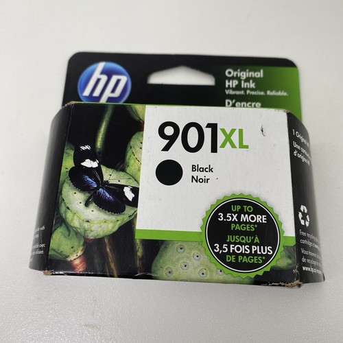 New genuine 901xl black ink - genuine, hp