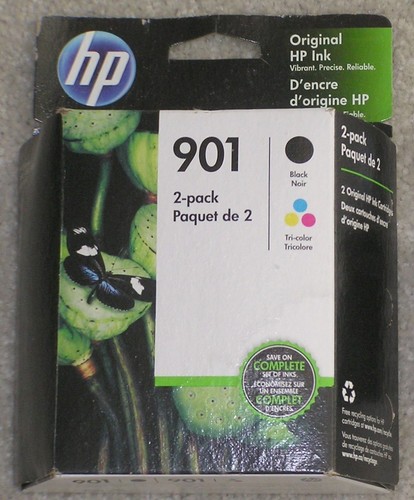 Genuine oem 901 black tri - hp,
