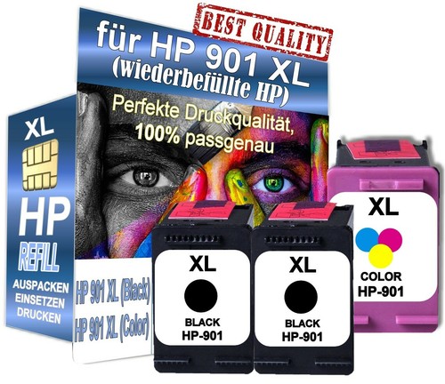 Druckerpatronen für 901 - 3,