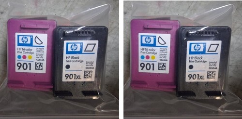 Set genuine 901xl - 4, hp